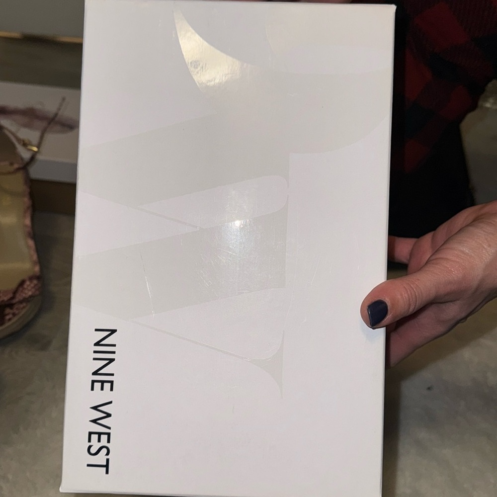 nine west heels! used with box!